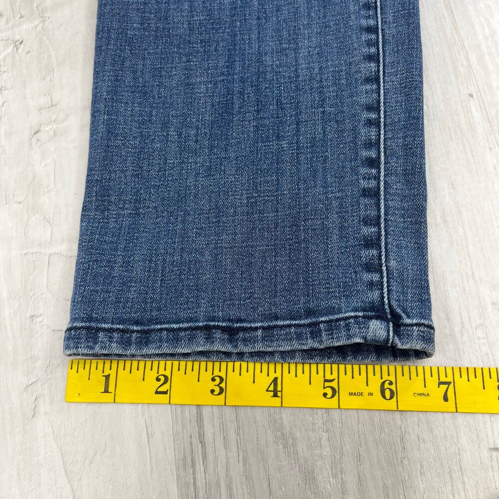 Chico's So Slimming Girlfriend Medium Wash Basic Slim Leg Denim Ankle Jeans 14P - Picture 11 of 11